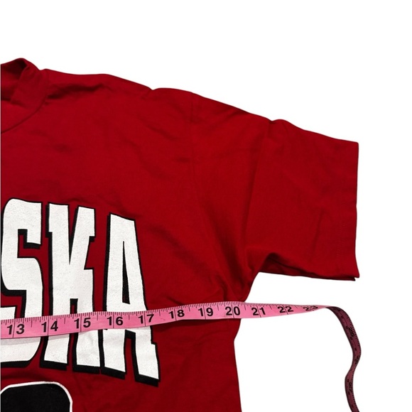 Vintage NOS Nebraska Huskers Back To Back National Champs 90’s T Shirt Large Red - Picture 5 of 6